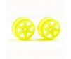 COMET DESERT BUGGY /SHORT COURSE REAR WHEEL YELLOW