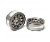 1.9 SR04 BEADLOCK WHEELS (UNCOATED SILVER) (2)