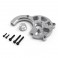 GR01 ALUMINUM MOTOR MOUNT SET (SILVER)