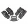 Fenders, inner (narrow), front & rear (for clipless body mounting) (2