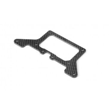 X12'21 GRAPHITE 2.5MM REAR POD LOWER PLATE