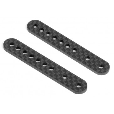 SCX GRAPHITE REAR BODY HOLDERS ADAPTER 2.2MM (2)