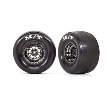 Tires & wheels, assembled (Weld black chrome) (rear) (2)
