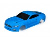 Body, Ford Mustang, Grabber Blue (painted, decals applied)