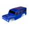 Body, Land Rover Defender, blue (painted)/ decals