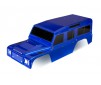 Body, Land Rover Defender, blue (painted)/ decals