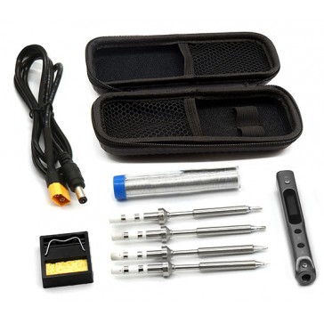 TS100 Soldering iron  (12-24V/17-65W) - Luxe set