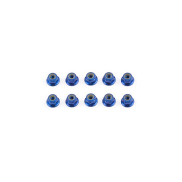 FACTORY TEAM BLUE 4MM LOCKNUT