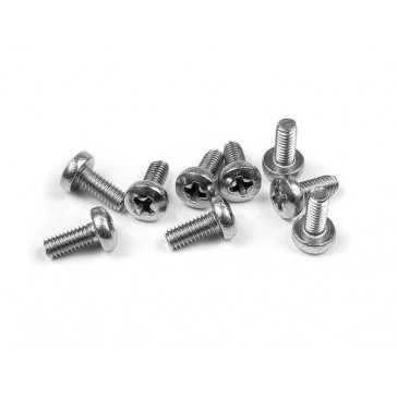 Screw Phillips M2.5X6 Stainless (10)