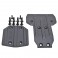 FRONT & REAR SKID PLATES FOR LOSI TENACITY (SCT/T/DB)