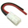 FEMALE TAMIYA CONNECTOR WITH 10CM 14AWG SILICONE WIRE