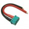 MALE MPX WITH 10CM 14AWG SILICONE WIRE