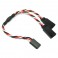 15CM 22AWG FUTABA TWISTED Y EXTENSION WIRE