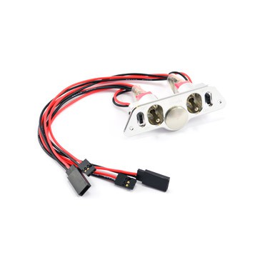 DUAL POWER SWITCH with FUEL DOT and JR