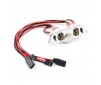 DUAL POWER SWITCH with FUEL DOT and JR