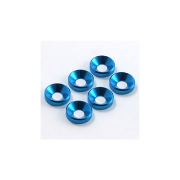 M4 SHIM WASHER (6) BLUE