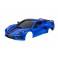 Body, Chevrolet Corvette Stingray, complete (blue) (painted)