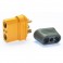 Connector : XT90I 2+2 with cap Female plug (1pcs)