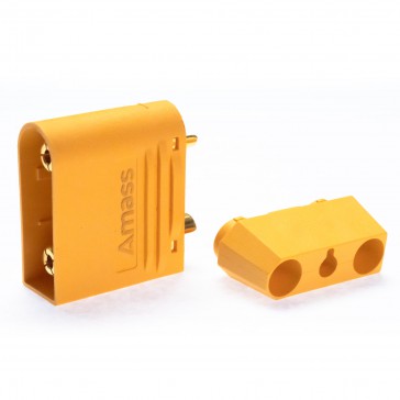 Connector : AS120 2+4 with cap Male plug (1pcs)