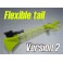 DISC.. V2 Flexible Tail w/ Engine -Yellow color (Esky Lama v3 and Rob