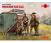 WWI British Tank Crew 4 fig 1/35