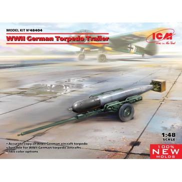 WWII German Torpedo Trailer 1/48