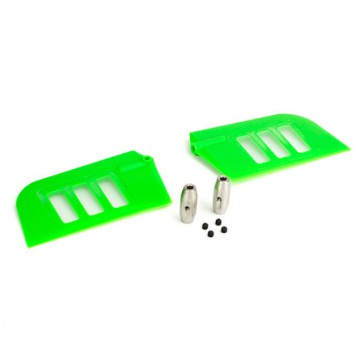 DISC.. 500 3D - Flybar Paddle Set: Green