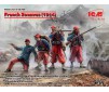 French Zouaves 1914 (4 fig) 1/35