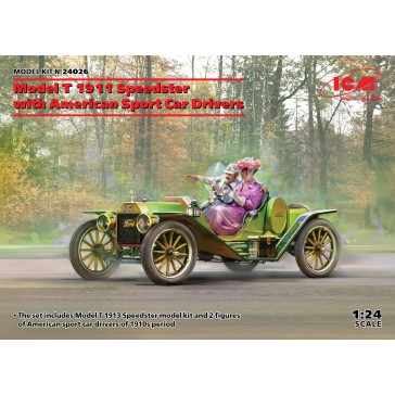 Model T 1913 Sppedster & Driv. 1/24
