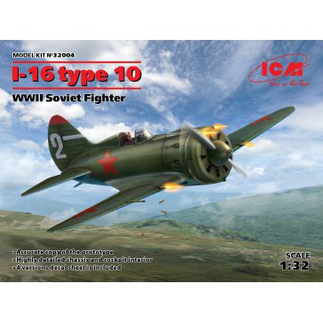 I-16 type 10. WWII Sov.Fighter 1/32