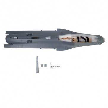 Fuselage: F-16 Falcon-Gray 80mm EDF
