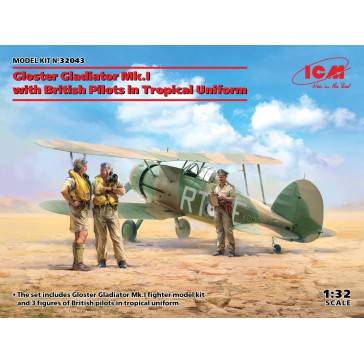 Gladiator MkI & Brit.Pilots 1/32