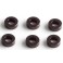 2MM ANODIZED WASHER (6) - GUN METAL