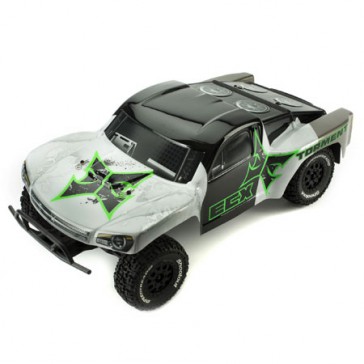 DISC.. Car Torment 1:10 2wd SCT: Black/Green RTR kit