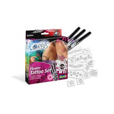 Flower Tattoo Set