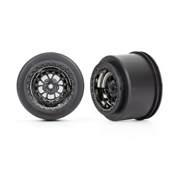 Wheels, Weld black chrome (rear) (2)