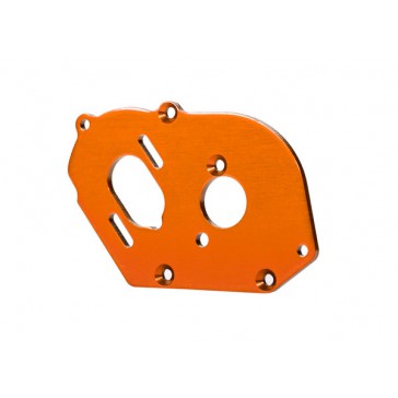 Plate, motor, orange (4mm thick) (aluminum)