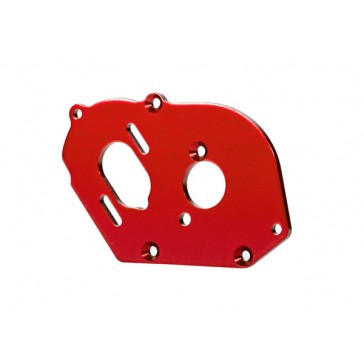 Plate, motor, red (4mm thick) (aluminum)