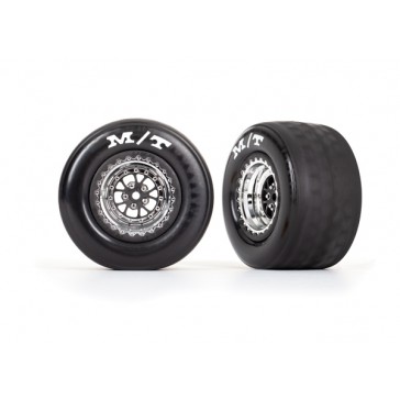 Tires & wheels, assembled (Weld chrome with black wheels) (rear) (2)