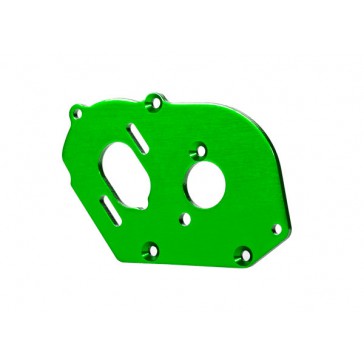 Plate, motor, green (4mm thick) (aluminum)