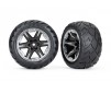 4WD F/R, 2WD Fr Tires & wheels (2.8') (RXT black& Chr.+Anaconda t.) 2