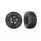 REAR Tires & wheels (black 2.8' wheels, Sledgehammer tires) (2)