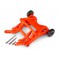 Wheelie bar (orange) (fits Slash, Stampede, Rustler, Bandit series)