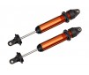Shocks, GTX, aluminum, orange-anodized (2)