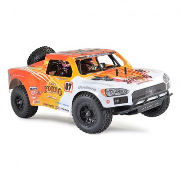 ZORRO 1/10 TROPHY TRUCK EP BRUSHLESS 4WD RTR-ORANGE/WHITE