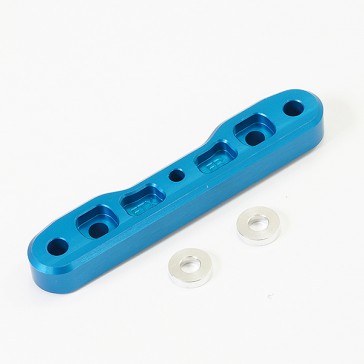 DR8 FRONT FR ALUM. LOWER CNC SUSPENSION MOUNT - BLUE