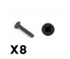 OUTBACK MINI 3.0 ROUND HEA D SELF TAPPING SCREW 1.4X6 (8P