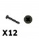 TRACER PAN HEAD SELF TAPPING SCREWS PBHO2*12MM