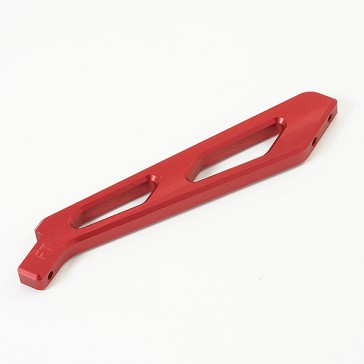 DR8 FRONT ALUMINIUM CNC CHASSIS BRACE - RED