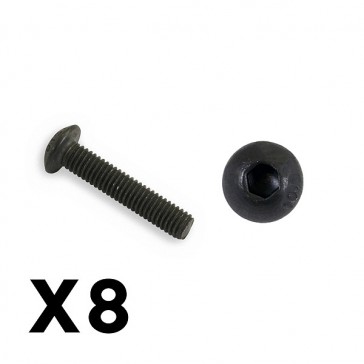 BUTTON HEAD HEX SCREW M3 X 15MM